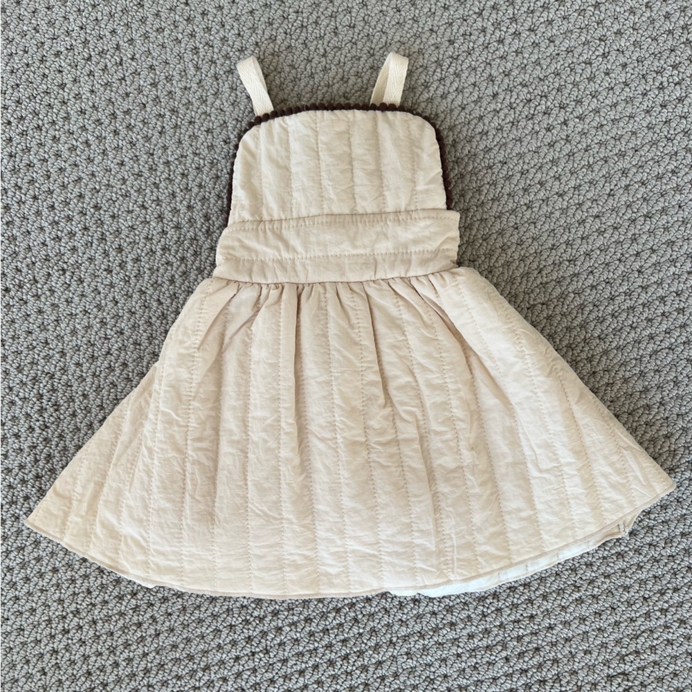 Kipp Ivory Quilted Jumper NWT